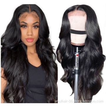 Loose Wave Hd Full Lace Frontal Wig Pre Plucked Raw Brazilian Virgin Cuticle Aligned Human Hair 4x4 5x5 Lace Closure Wig Vendors
